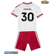 Liverpool Jeremie Frimpong #30 Auswärts Trikotsatz Kinder 2026-27 Kurzarm (+ Kurze Hosen)